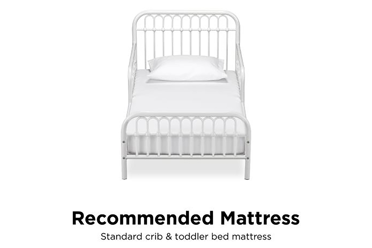 Kids Lolle White Toddler Bed - Thumbnail - Image 6