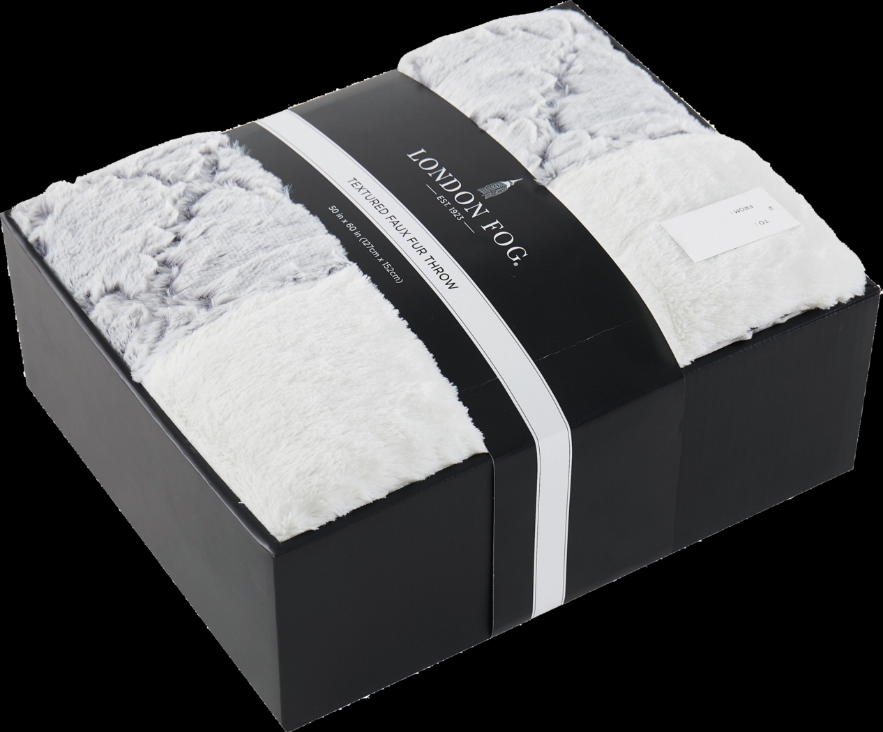 Kids Lorvo Gray Faux Fur Throw - Thumbnail - Image 4