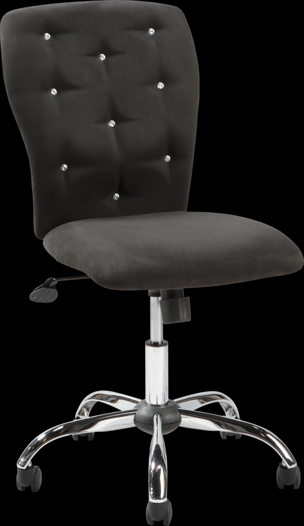 Kids Lucille Black Desk Chair - Thumbnail - Image 1