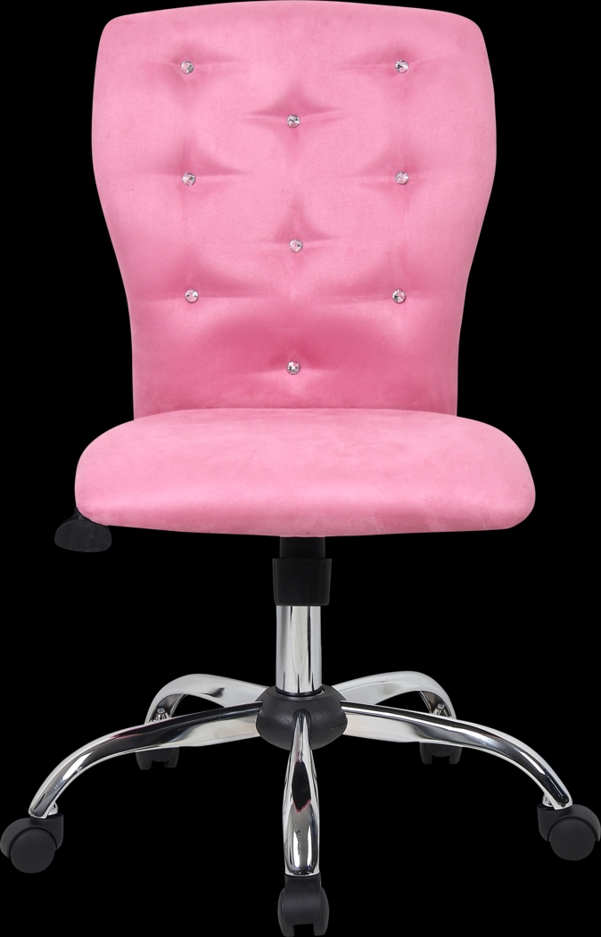 Kids Lucille Pink Desk Chair - Thumbnail - Image 2