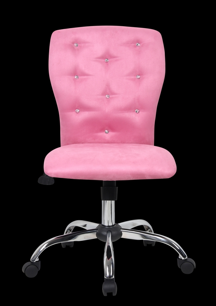 Kids Lucille Pink Desk Chair - Thumbnail - Image 1