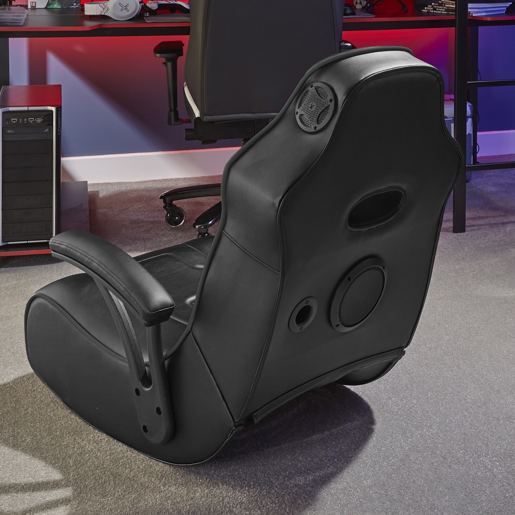 Kids Ludvig Black Gaming Rocker - Thumbnail - Image 7