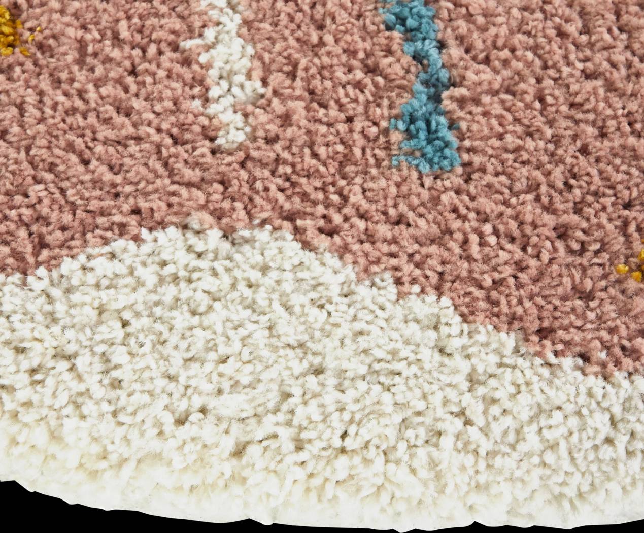 Kids Macdona Pink 3'11 x 3'11 Rug - Thumbnail - Image 3