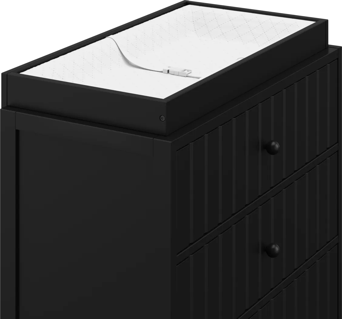 Kids Maelori I Black Dresser - Thumbnail - Image 4