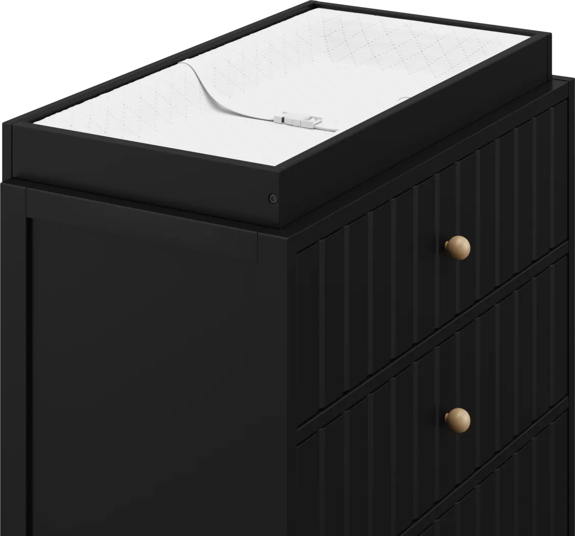 Kids Maelori I Black Dresser - Thumbnail - Image 6