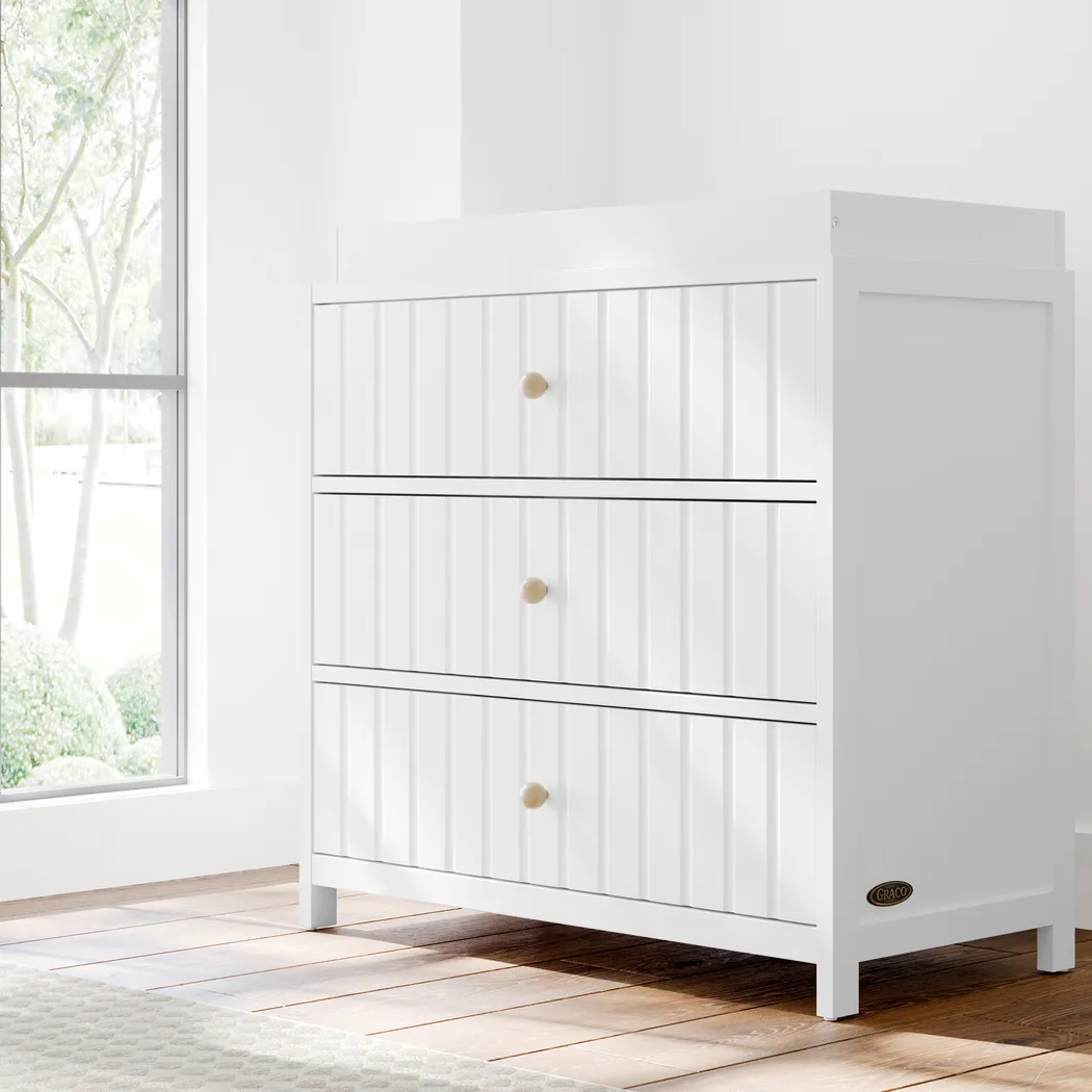 Kids Maelori I White Dresser - Thumbnail - Image 2