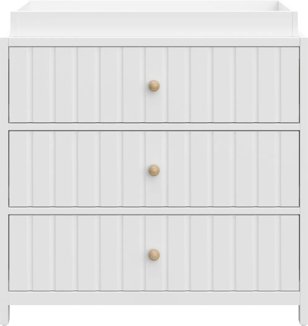 Kids Maelori I White Dresser - Thumbnail - Image 3