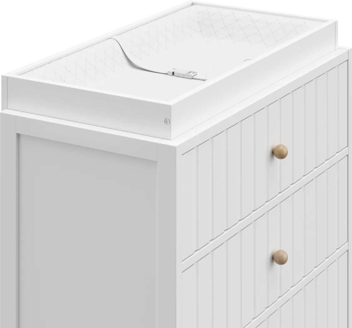 Kids Maelori I White Dresser - Thumbnail - Image 8