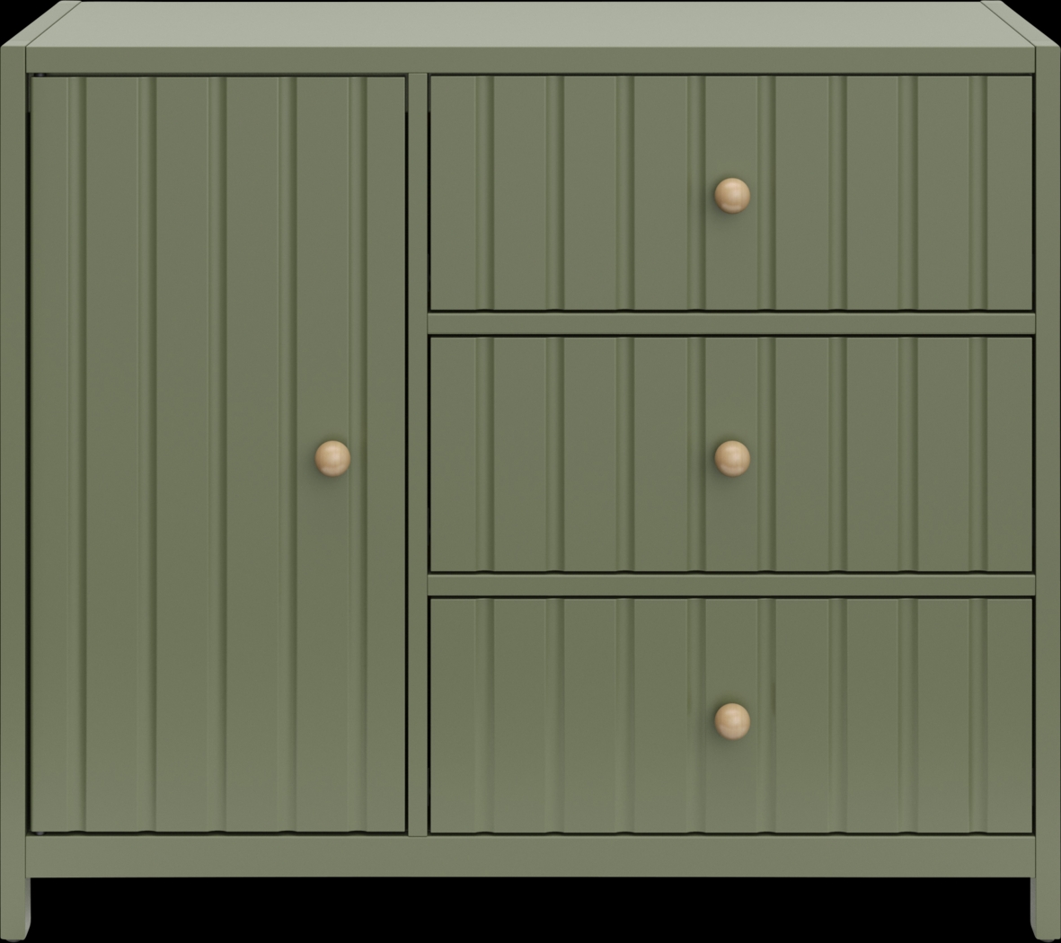 Kids Maelori II Olive Dresser - Thumbnail - Image 3