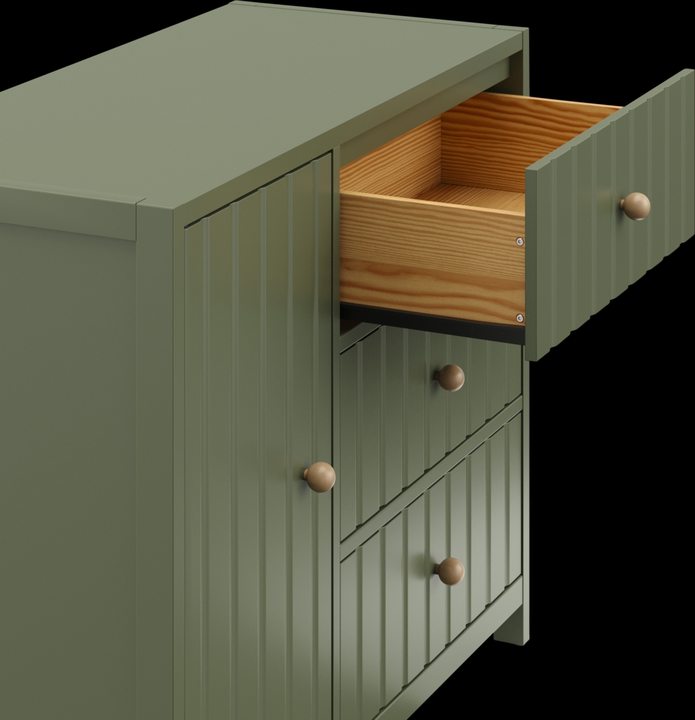 Kids Maelori II Olive Dresser - Thumbnail - Image 6