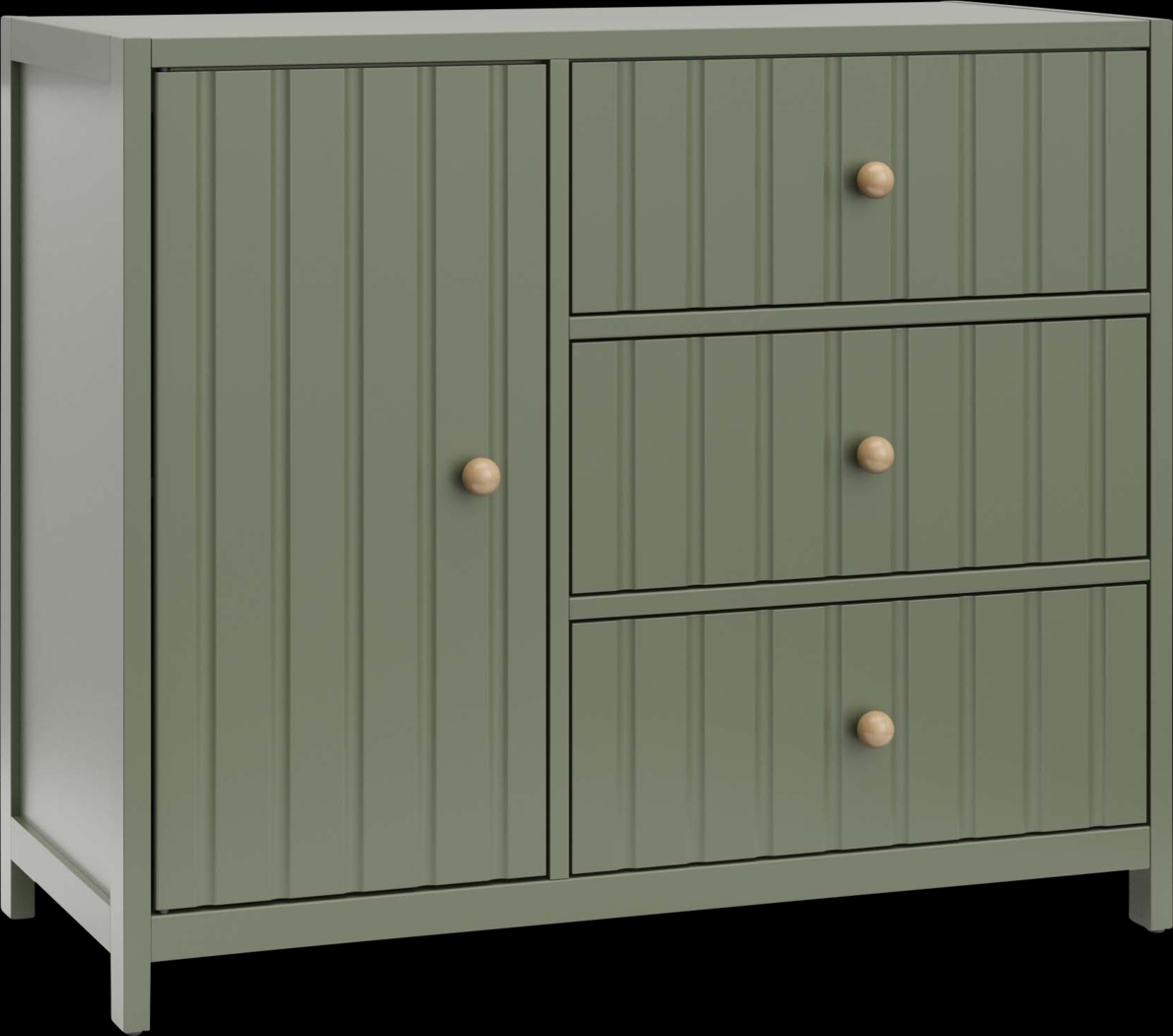 Kids Maelori II Olive Dresser - Thumbnail - Image 1