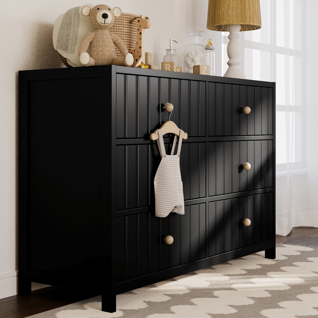 Kids Maelori III Black Dresser - Thumbnail - Image 2