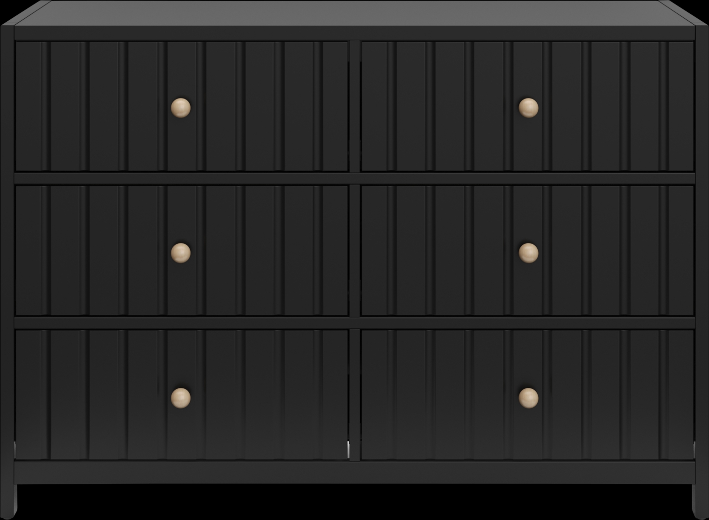 Kids Maelori III Black Dresser - Thumbnail - Image 3