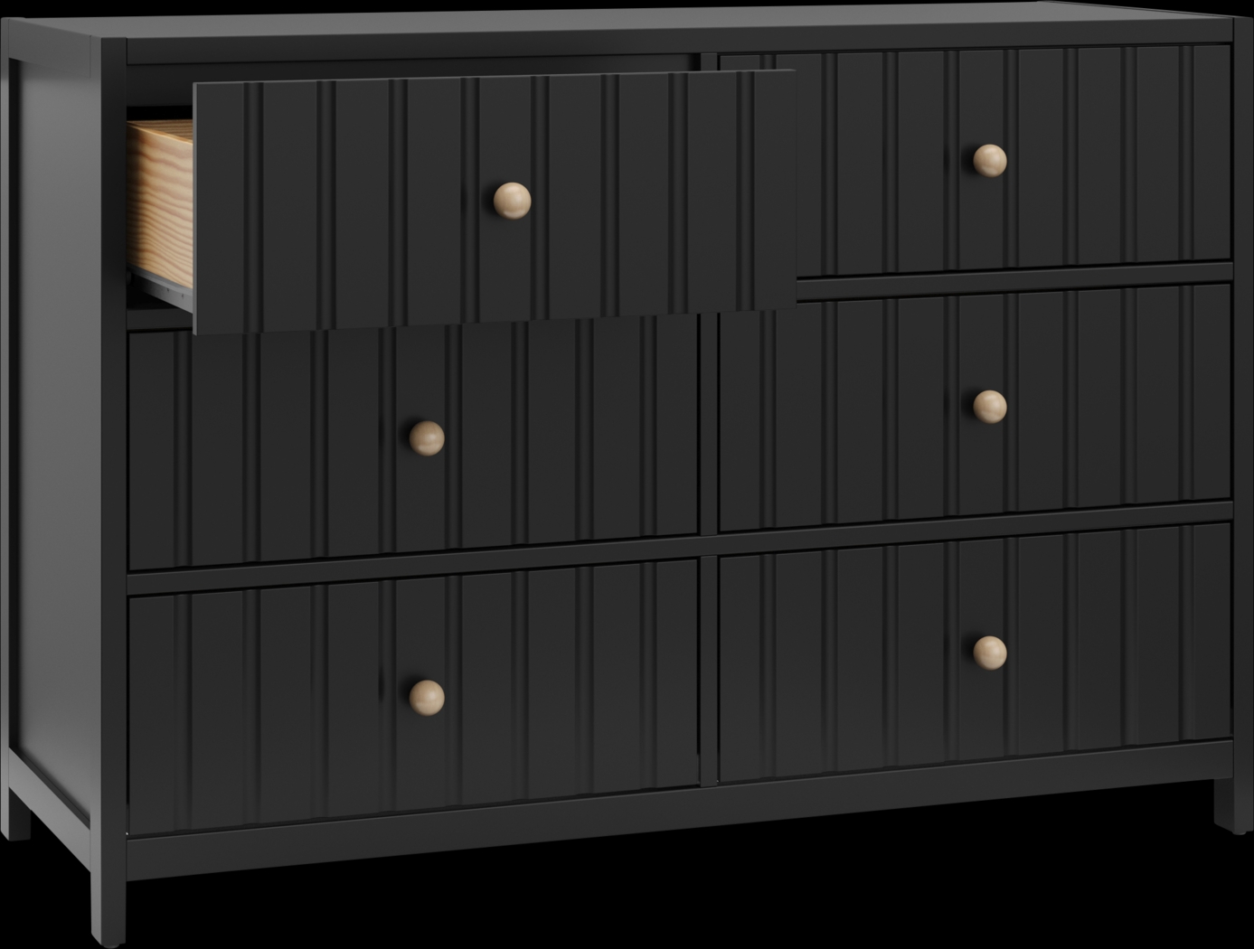 Kids Maelori III Black Dresser - Thumbnail - Image 5