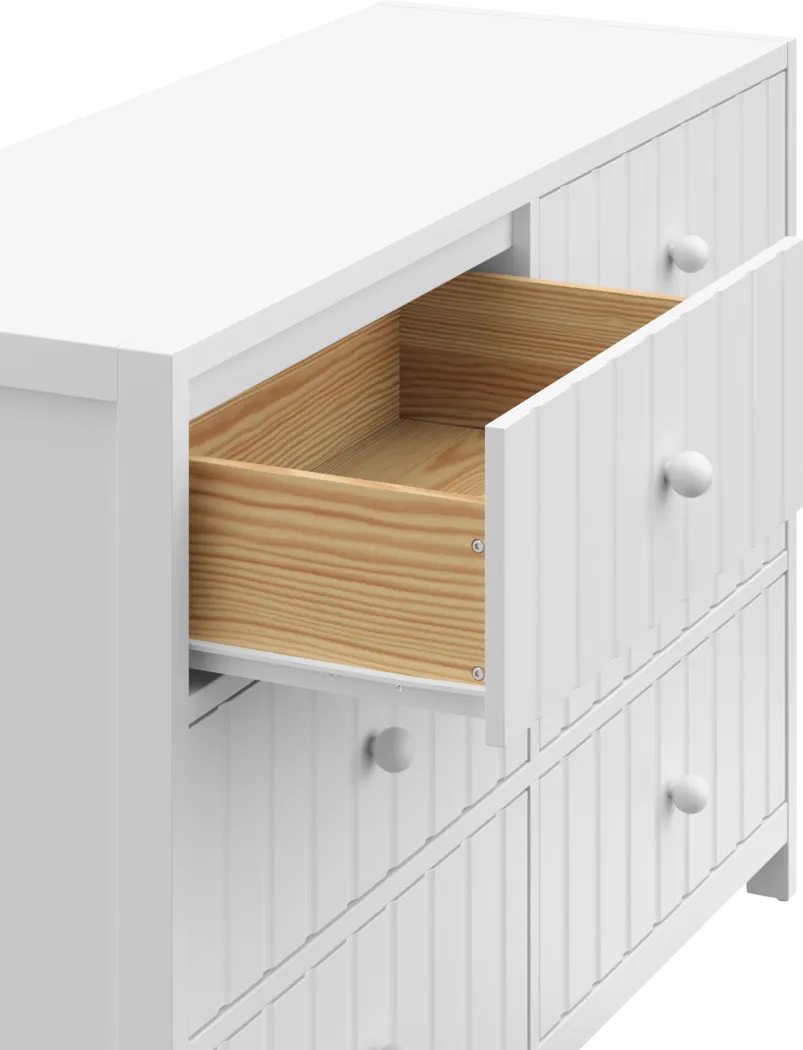 Kids Maelori III White Dresser - Thumbnail - Image 11