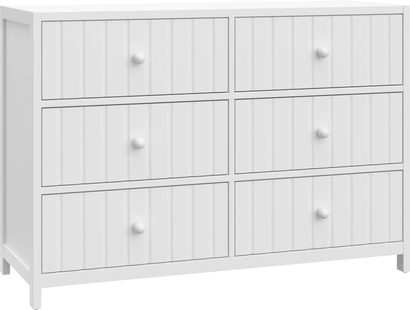 Kids Maelori III White Dresser - Thumbnail - Image 7