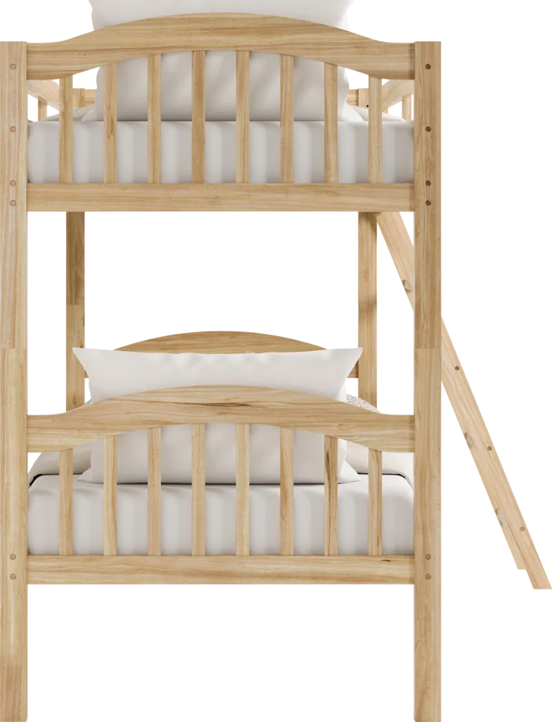 Kids Maglo Natural Twin/Twin Bunk Bed - Thumbnail - Image 5