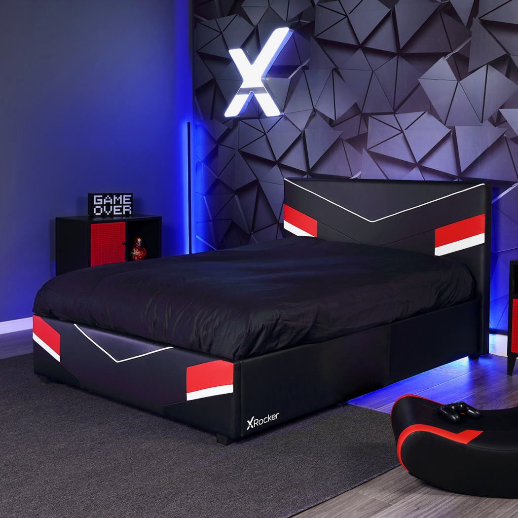Kids Mahine I Black Full Gaming Bed - Thumbnail - Image 2