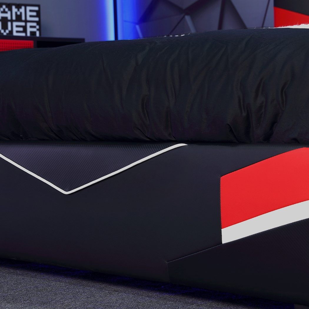 Kids Mahine I Black Full Gaming Bed - Thumbnail - Image 8