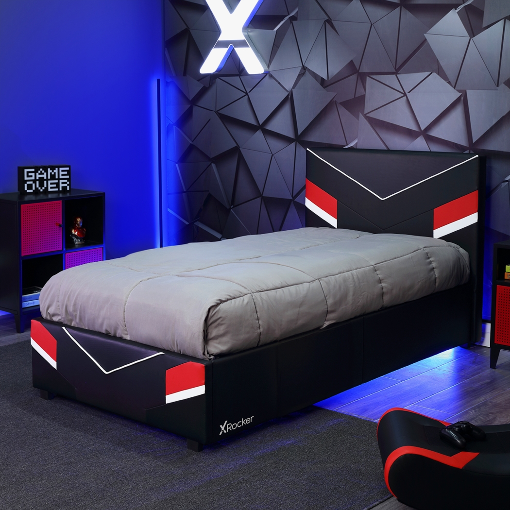 Kids Mahine I Black Twin Gaming Bed - Thumbnail - Image 2