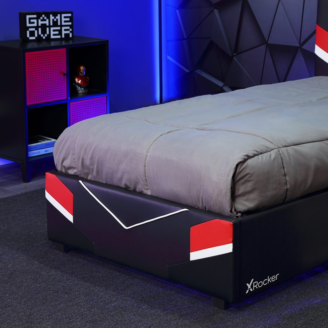 Kids Mahine I Black Twin Gaming Bed - Thumbnail - Image 9