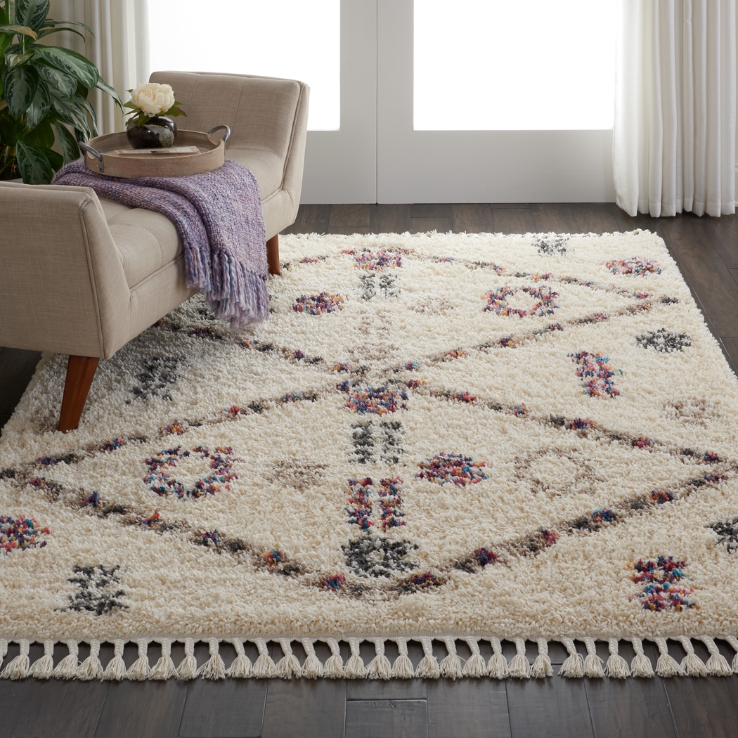 Kids Maile Beige 4' x 6' Rug - Thumbnail - Image 5