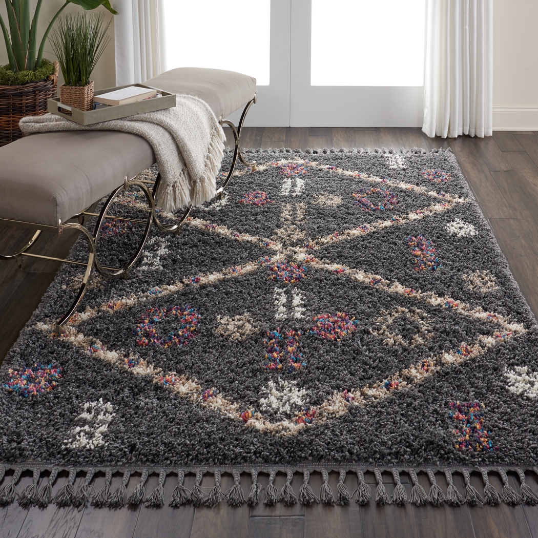 Kids Maile Gray 4' x 6' Rug - Thumbnail - Image 5