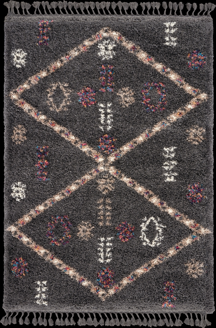 Kids Maile Gray 5' x 8' Rug - Thumbnail - Image 1