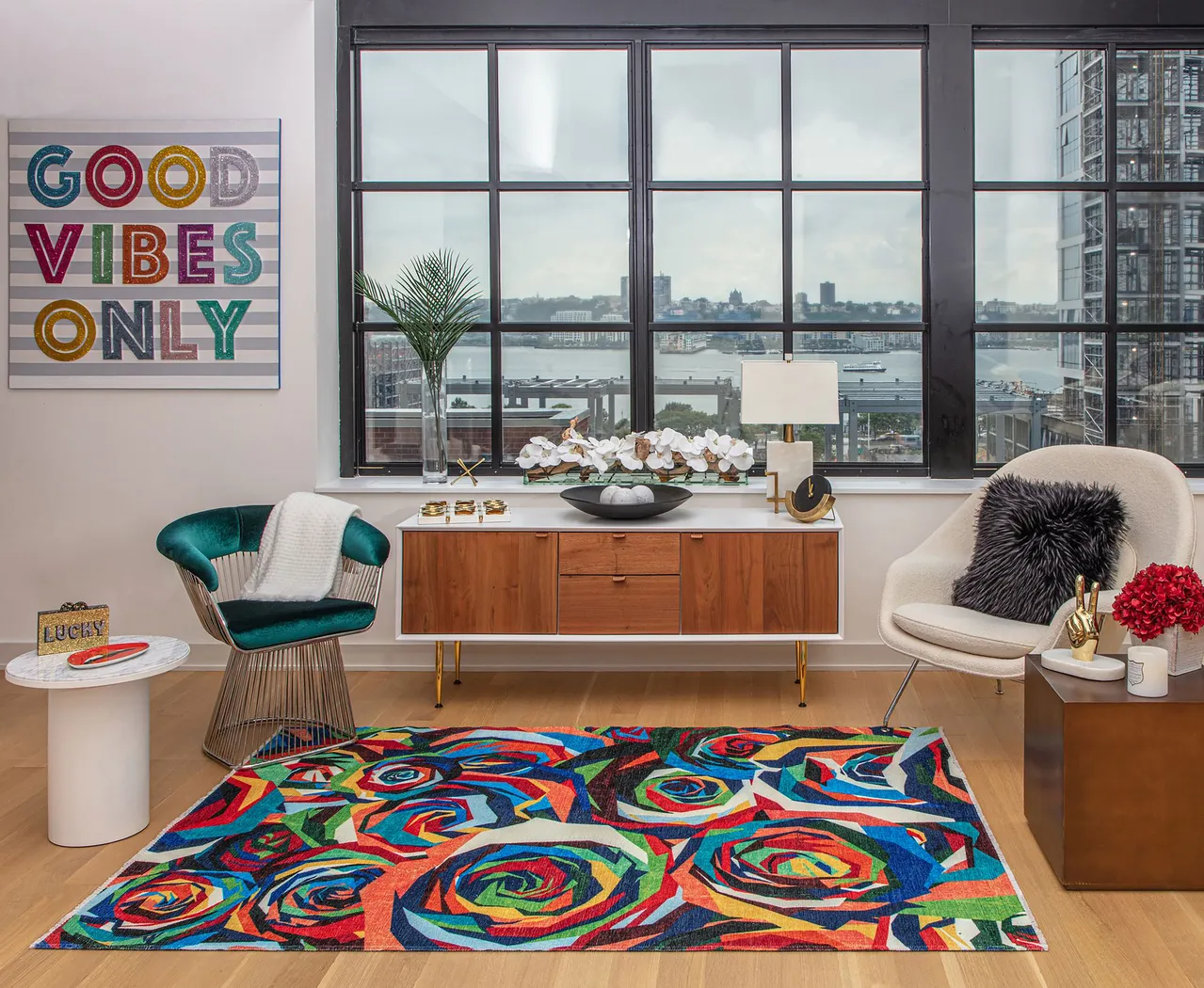 Kids Makuza Multi 7'10 x 10' Rug - Thumbnail - Image 2