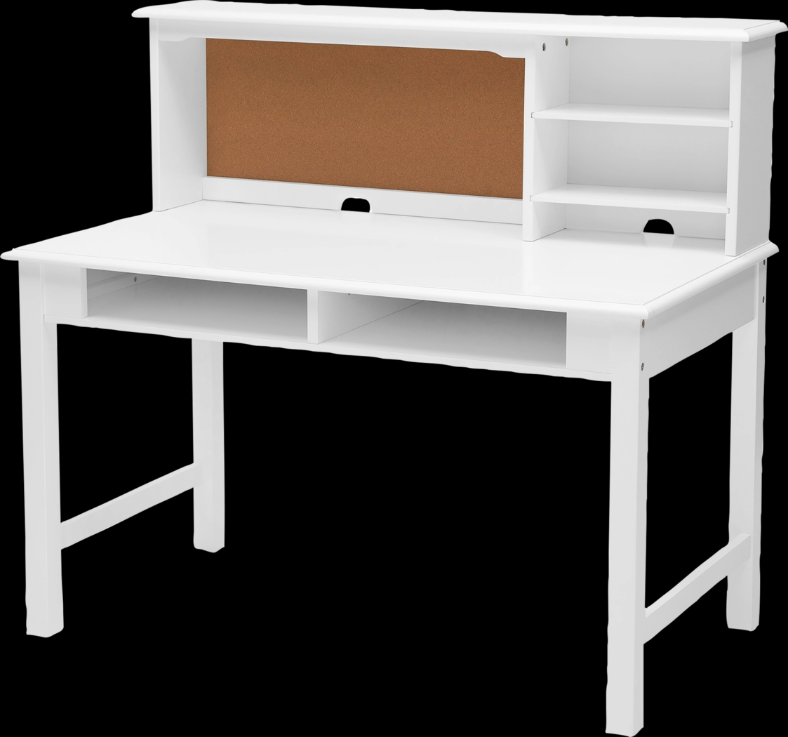 Kids Maldas White Desk and Chair Set - Thumbnail - Image 11