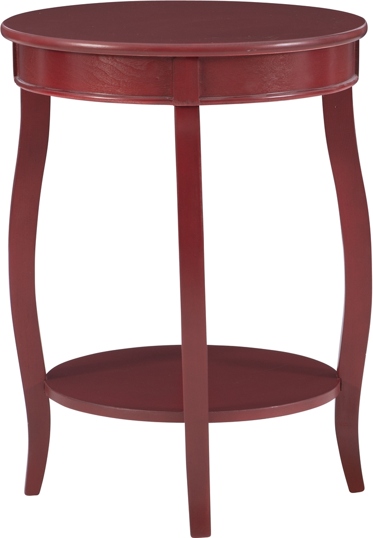 Kids Maliory Red Accent Table - Thumbnail - Image 3