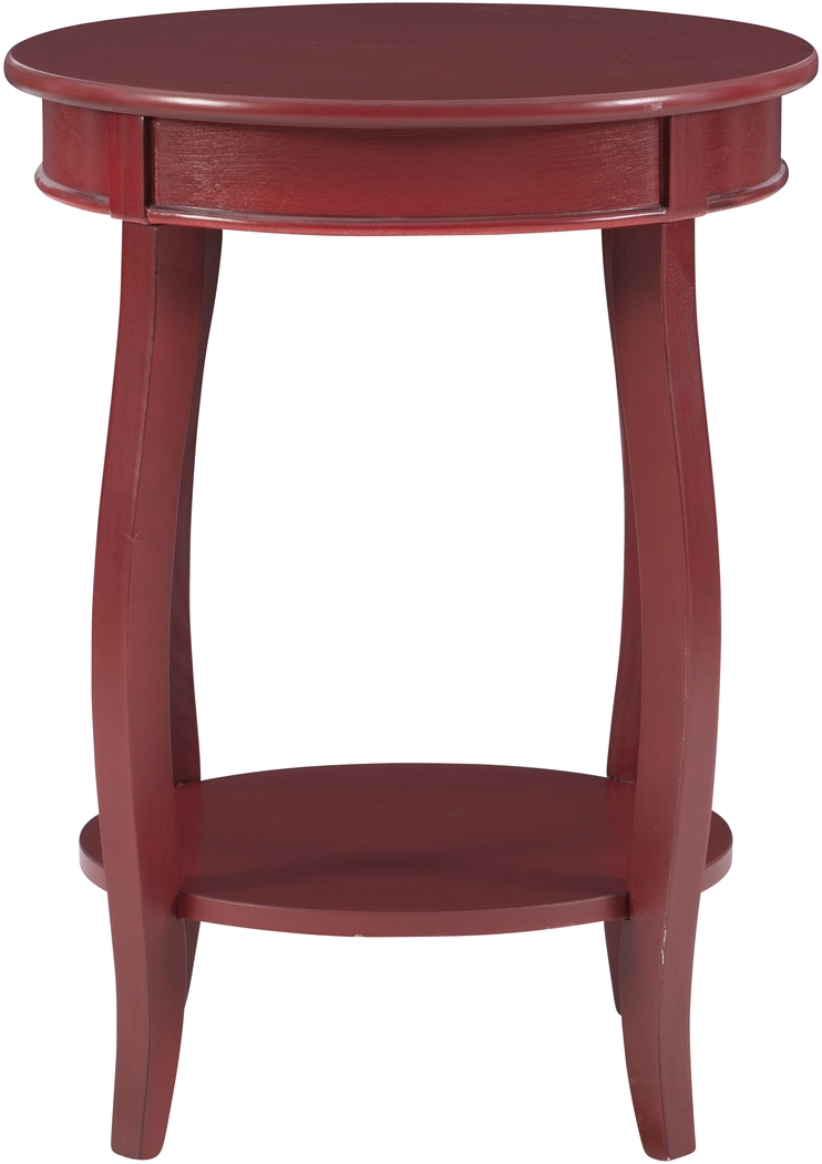 Kids Maliory Red Accent Table - Thumbnail - Image 4