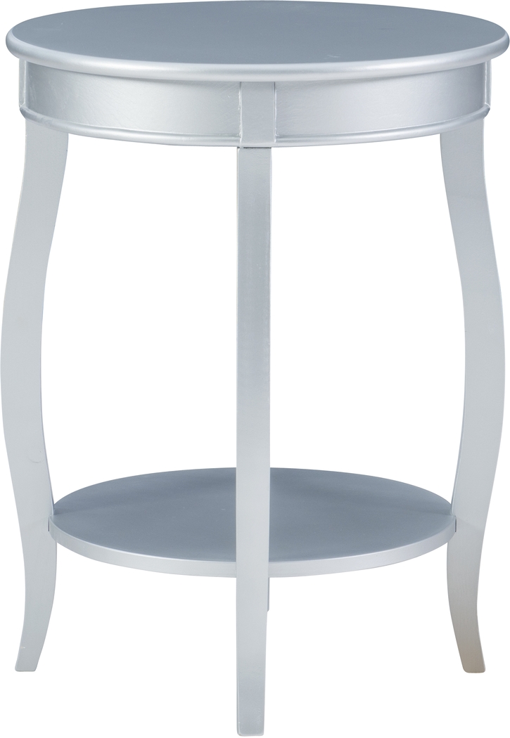 Kids Maliory Silver Accent Table - Thumbnail - Image 2