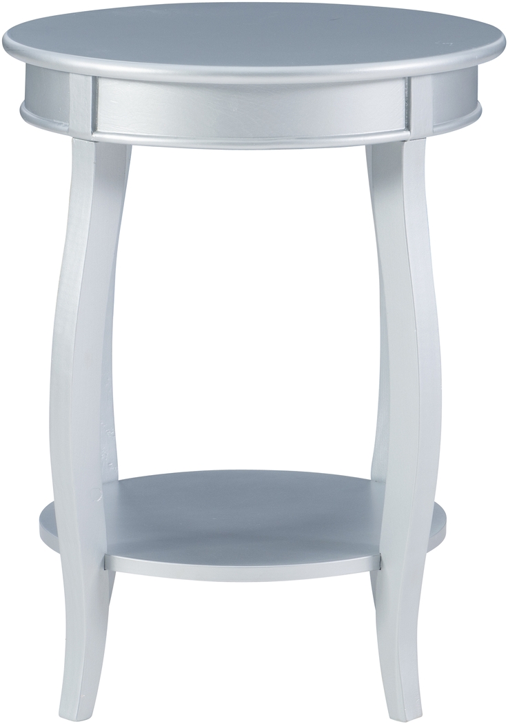 Kids Maliory Silver Accent Table - Thumbnail - Image 3