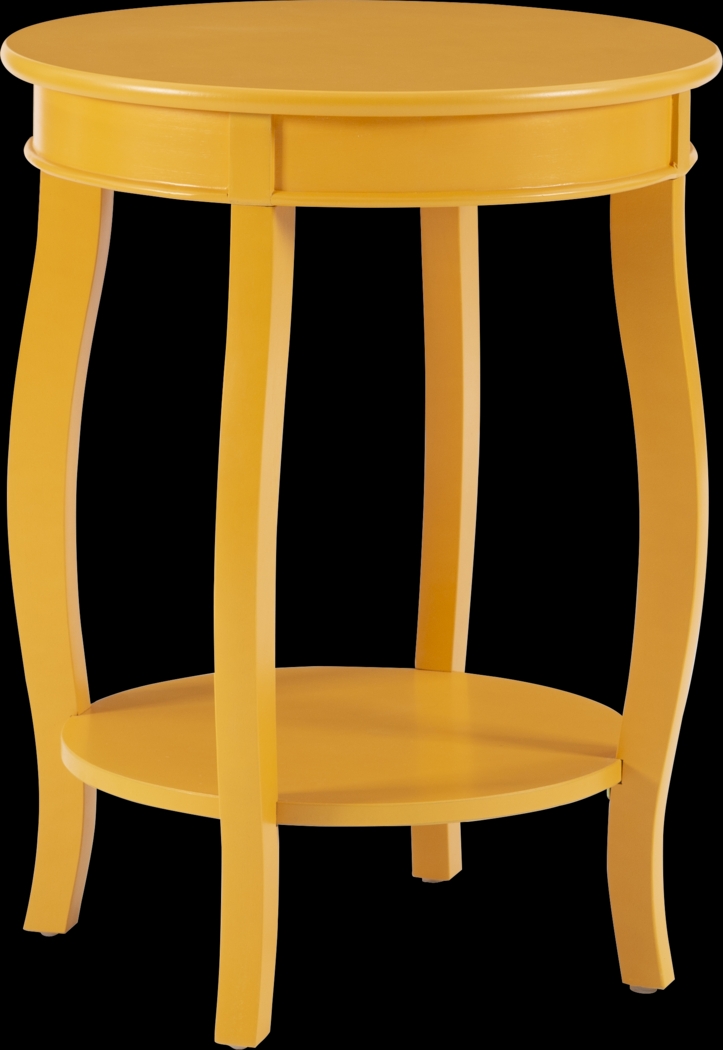Kids Maliory Yellow Accent Table - Thumbnail - Image 1