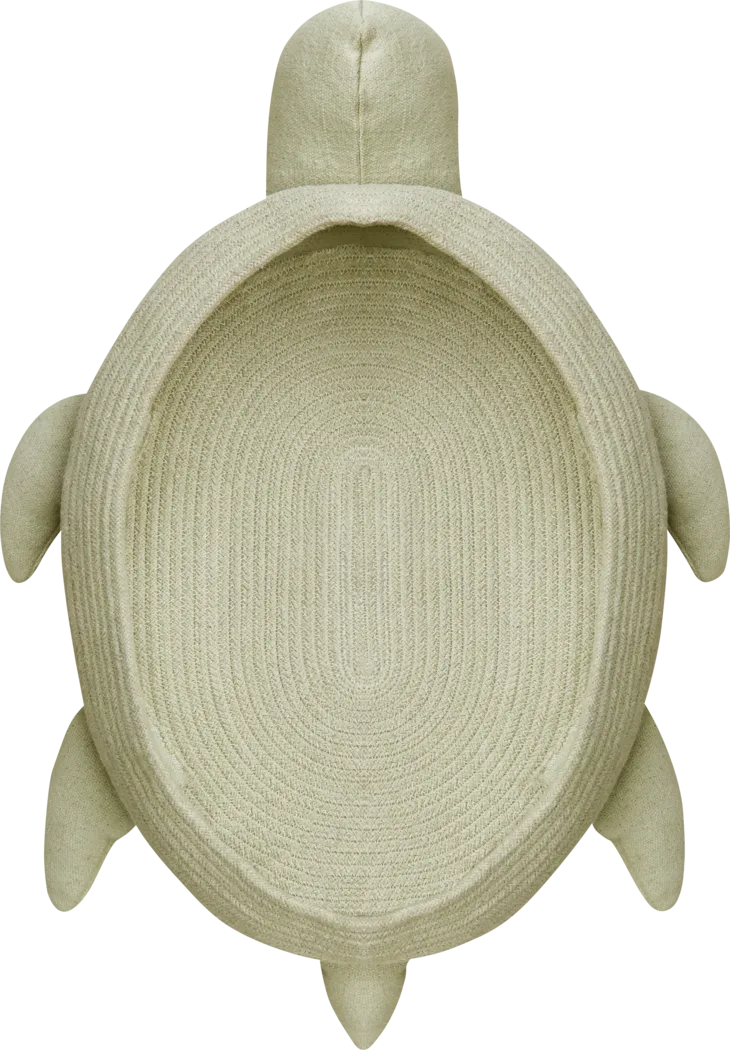Kids Mama Turtle Olive Basket - Thumbnail - Image 5