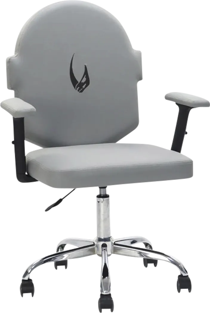 Kids Mandalorian Gray Swivel Chair - Thumbnail - Image 2