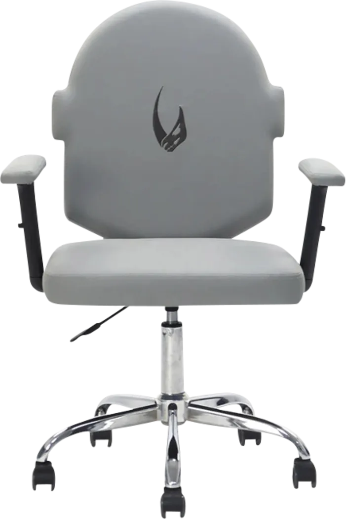Kids Mandalorian Gray Swivel Chair - Thumbnail - Image 3
