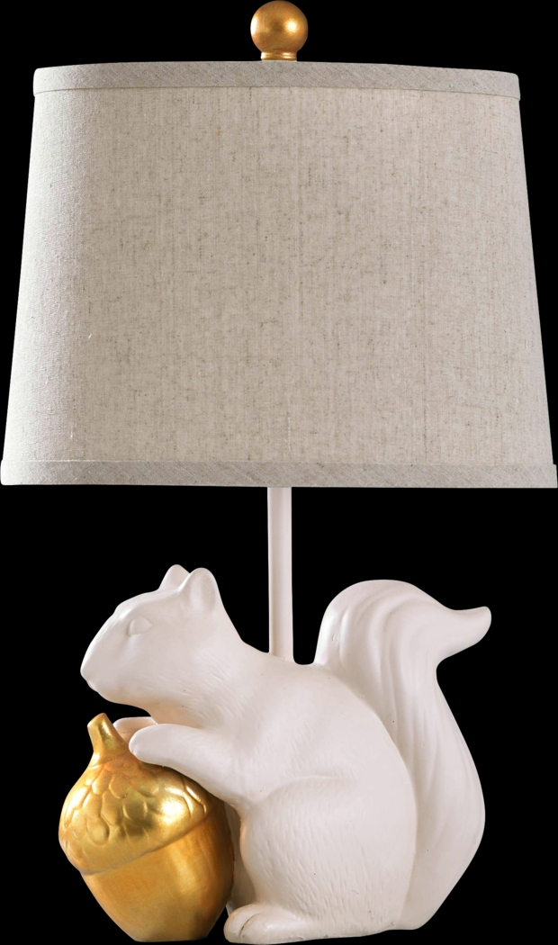Kids Maple Lane Squirrel Cream Lamp - Thumbnail - Image 1