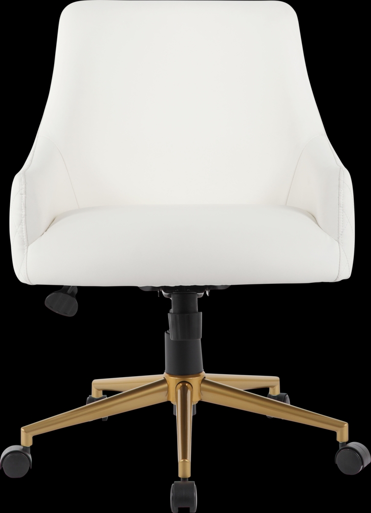 Kids Marilyn Ivory Desk Chair - Thumbnail - Image 2