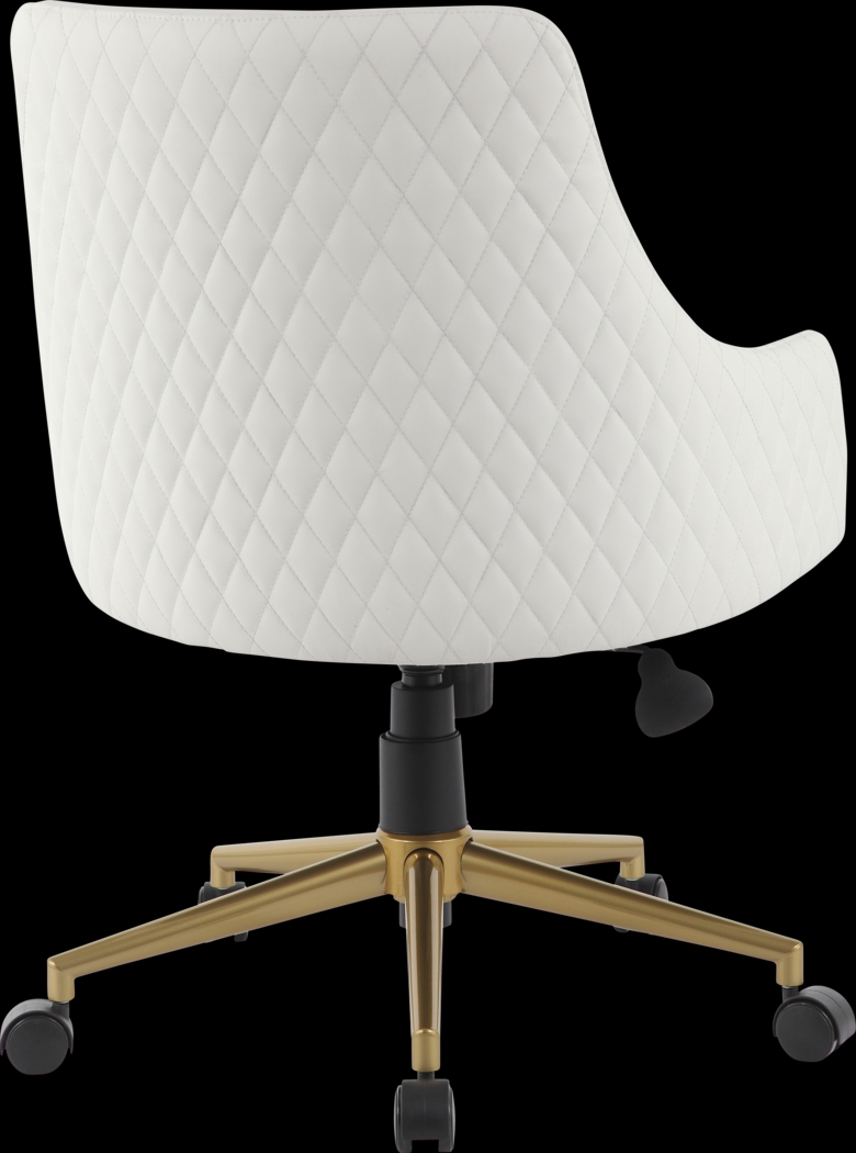 Kids Marilyn Ivory Desk Chair - Thumbnail - Image 3