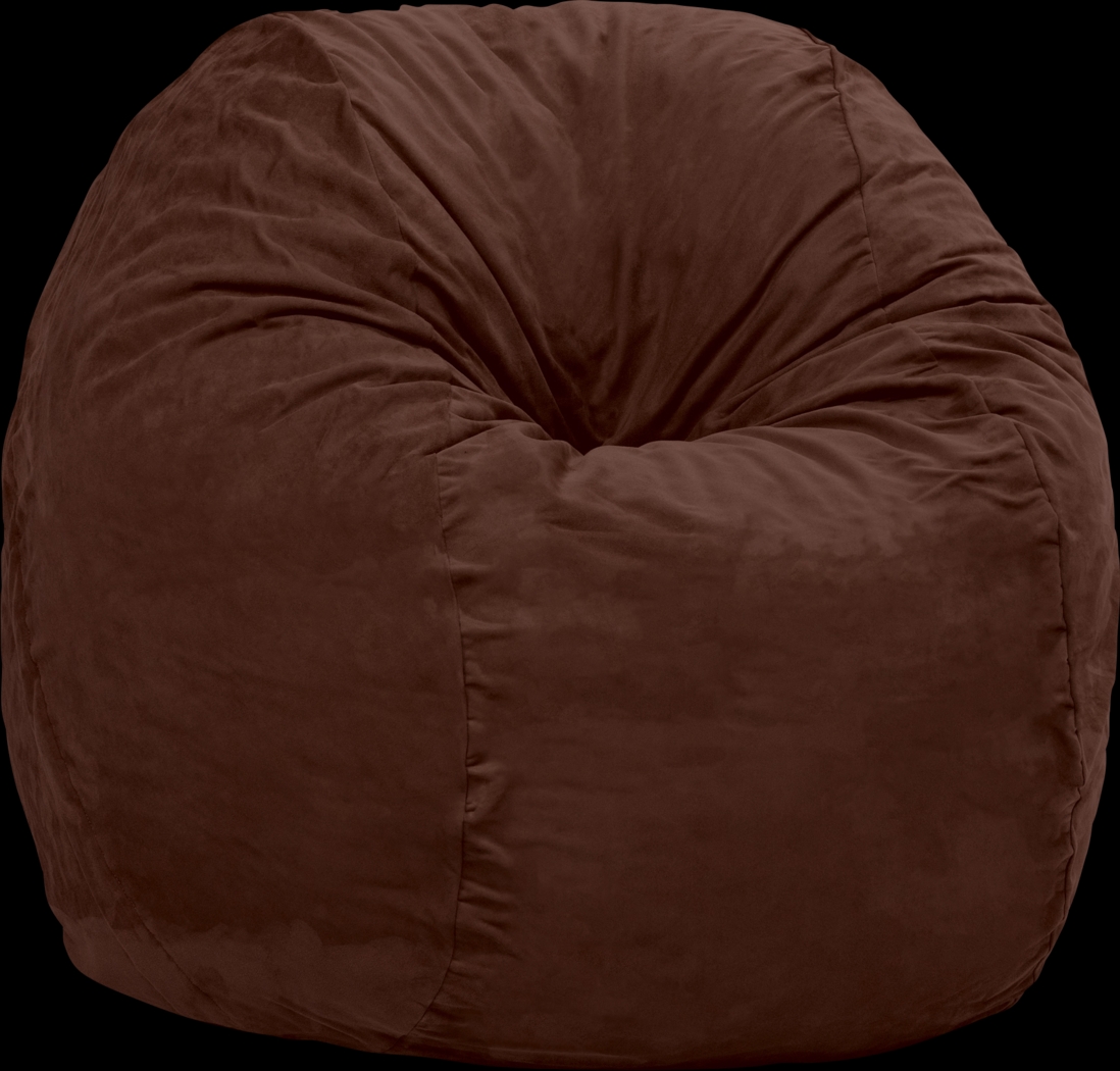 Kids Marshmellow Brown Bean Bag Chair - Thumbnail - Image 7