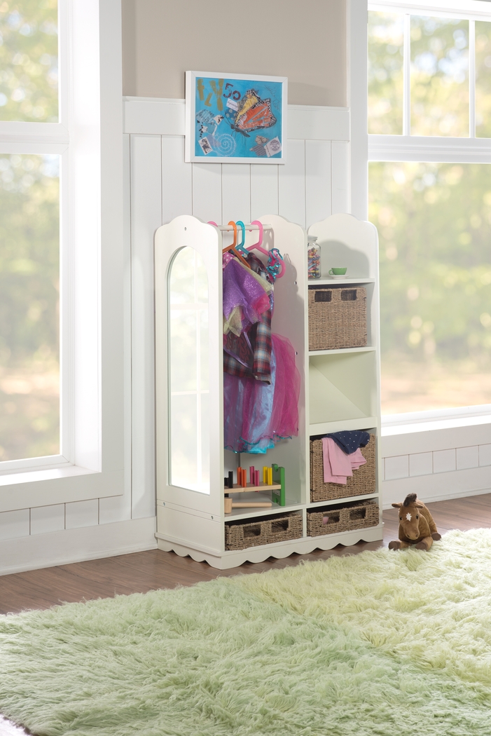 Kids Maryanne Beige Wardrobe - Thumbnail - Image 2