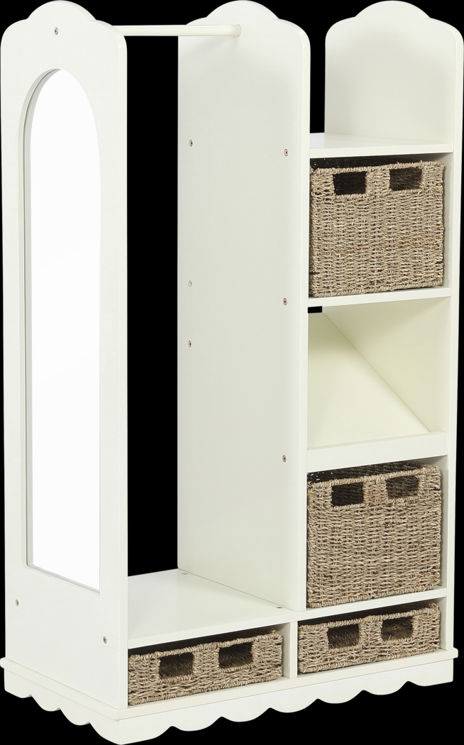 Kids Maryanne Beige Wardrobe - Thumbnail - Image 1