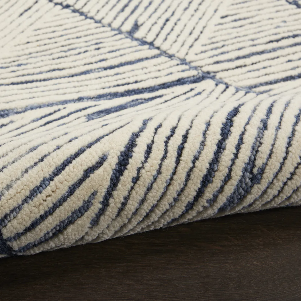 Kids Meandry Blue 5' x 7' Rug - Thumbnail - Image 4