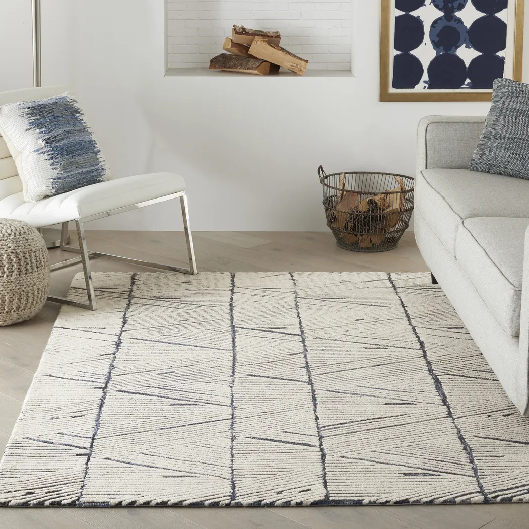 Kids Meandry Blue 5' x 7' Rug - Thumbnail - Image 9