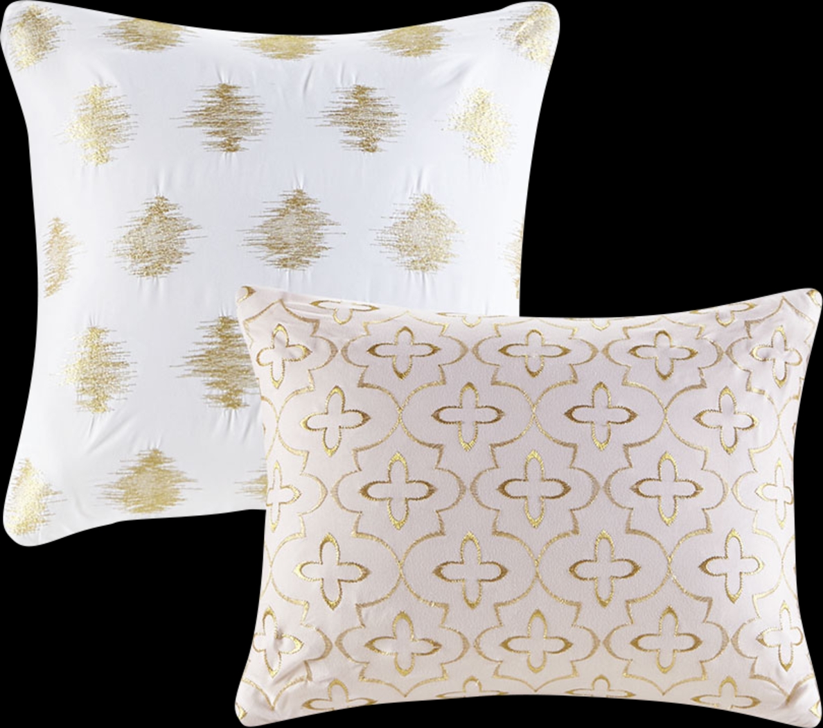 Kids Metallic Swirl Blush 5 Pc Full/Queen Comforter Set - Thumbnail - Image 5