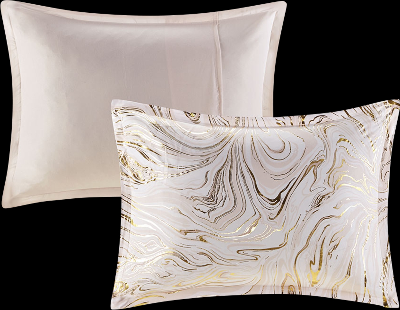 Kids Metallic Swirl Blush 5 Pc Full/Queen Comforter Set - Thumbnail - Image 6