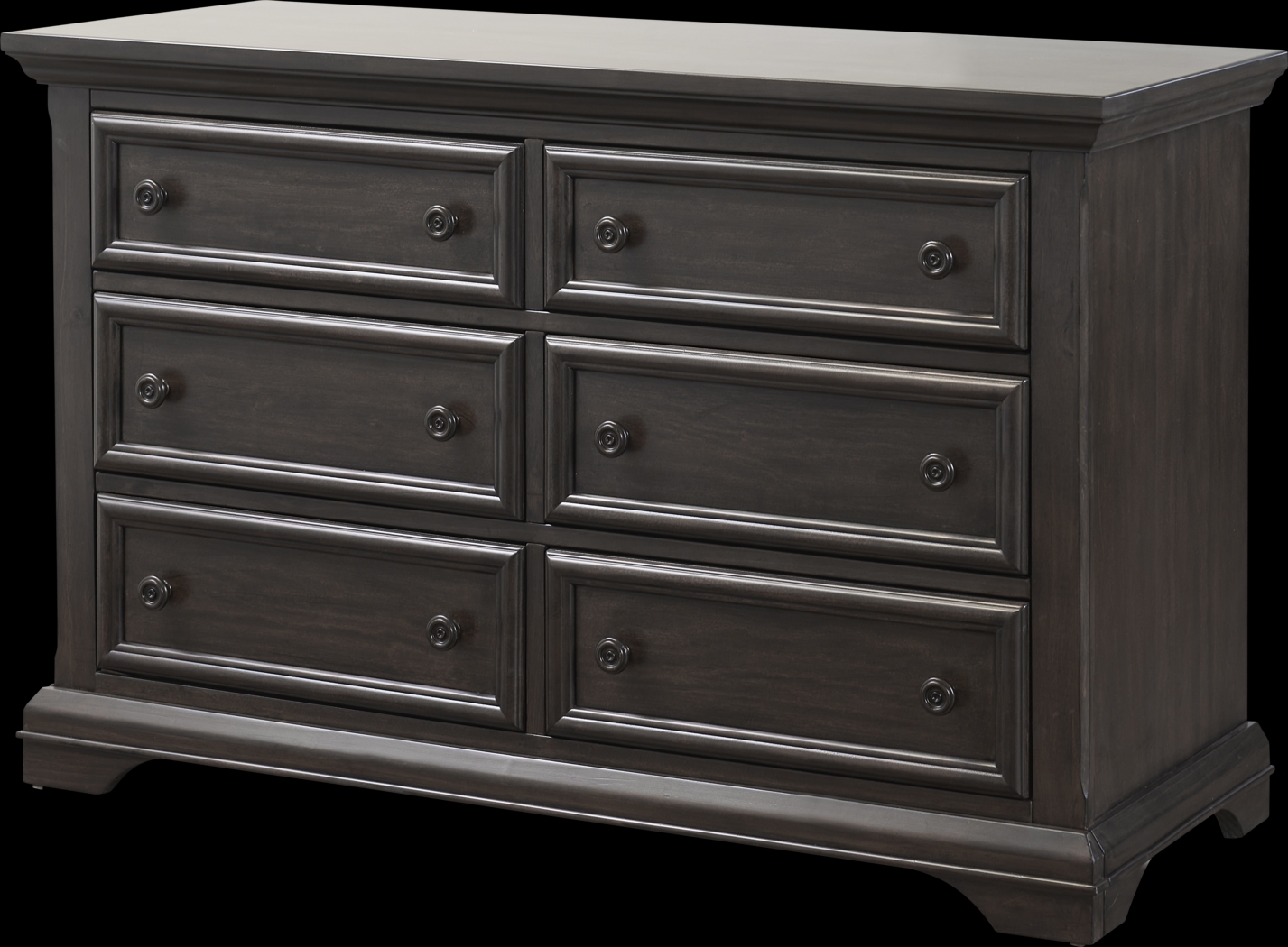Kids Mevhi Brown 6 Drawer Dresser - Thumbnail - Image 1