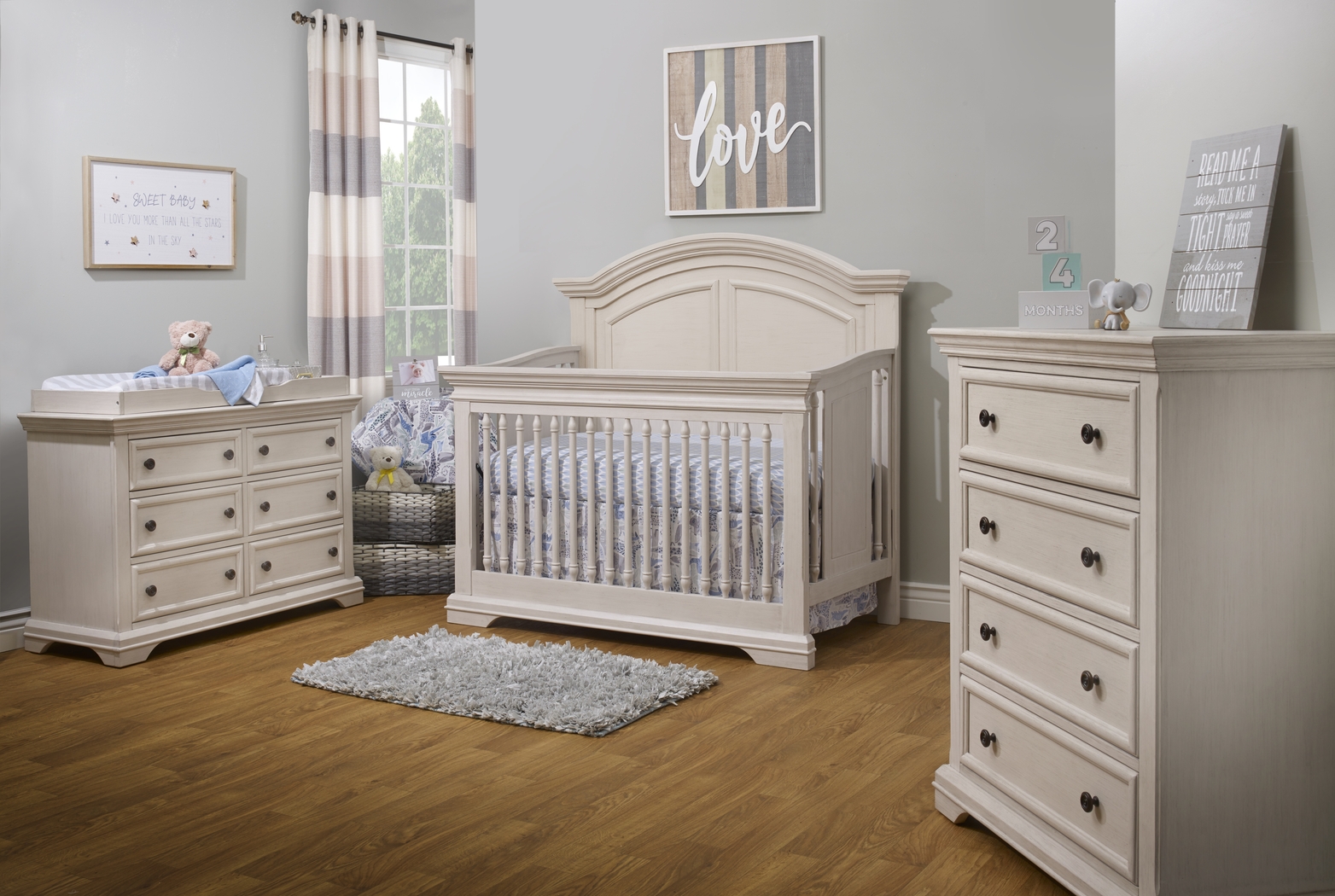 Kids Mevhi I Ivory Convertible Crib - Thumbnail - Image 2